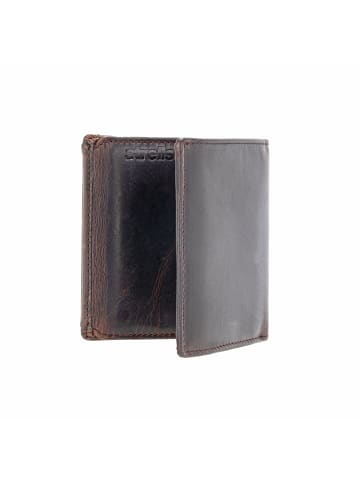 Billfold 'Camden Hendrix in Dunkelbraun 9,5 x 10 x 2 cm'