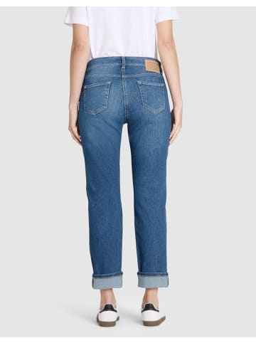 Jeans in indigo blue washed