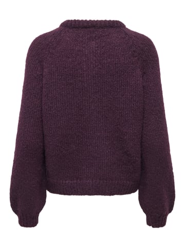 Strickjacke in Blackberry Wine