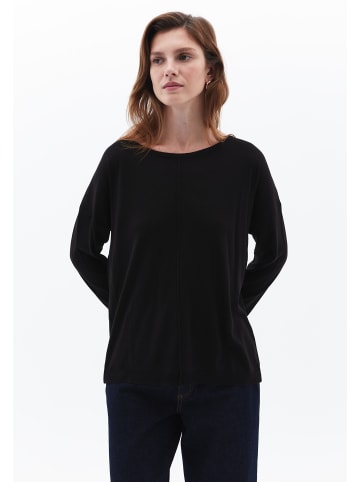 Rundhalspullover BLACK