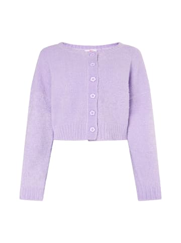 Damen Strickcardigan in Violett