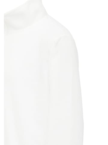 Herren Fleecepullover in Optik Weiss
