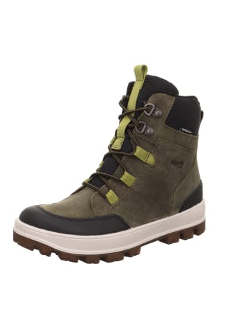 Winterstiefel TEDD in Grün/Schwarz