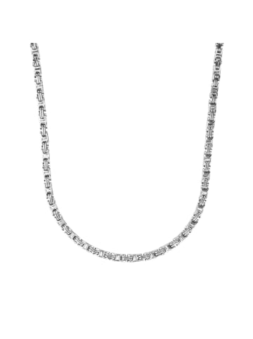 Halskette Edelstahl in silber