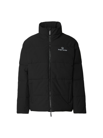 Down Jacket in black/ballad blue
