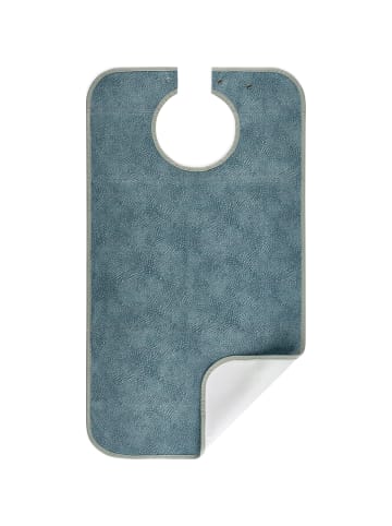 XXL-Speiseschürze in grau/blau