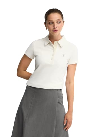Poloshirt WOMAN RIGBY GO POLO SS W IO SHORT SLEEVE SLIM FIT in Ecru