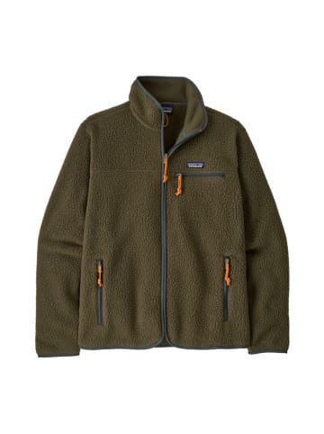 Fleecejacke in grün