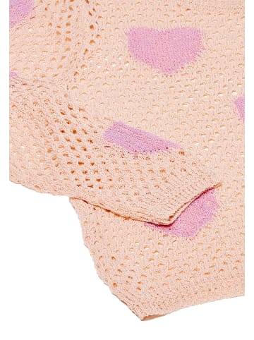 Damen Strickpullover in Rosélavendel
