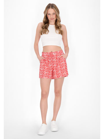Women Shorts in red white