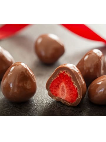 1kg Schokobombe Erdbeeren in Vollmilchschokolade von Copaya