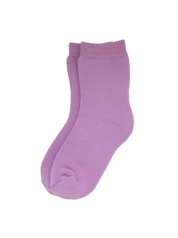 4er Pack Socken Halbplüsch in Lila