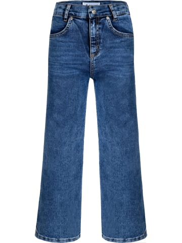 Wide Leg Jeans high waist regular in medium blue