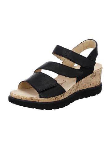 Komfort Sandalen in Schwarz