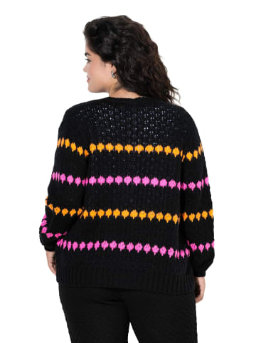 Strickjacke in schwarz