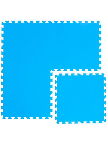 Poolmatten Azurküste 4tlg. blau