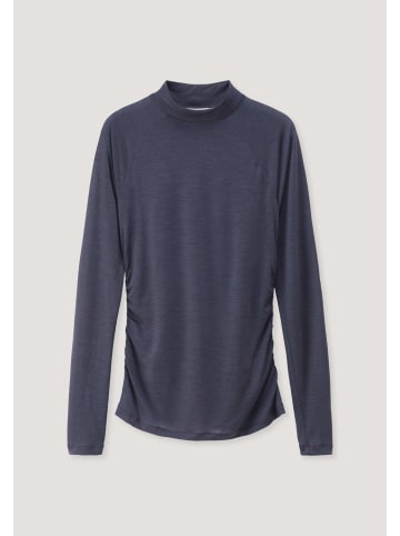 Shirt Langarm Slim in lavendelgrau