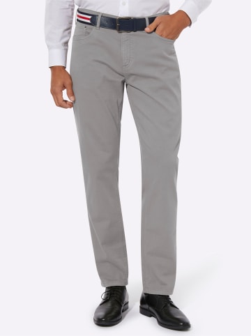 Twill-Hose in grau