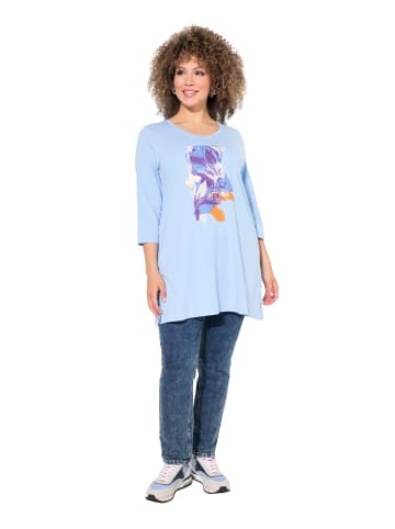 Longshirt in lichtblau