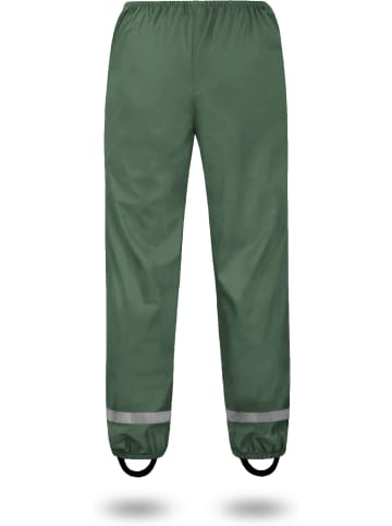 Kinder Regenhose York in Dunkelgrün