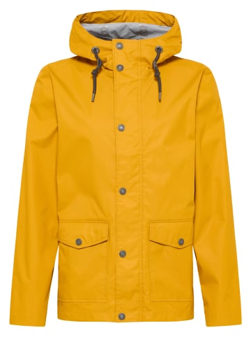 Herren Regenjacke Mit Innenprint in Senf