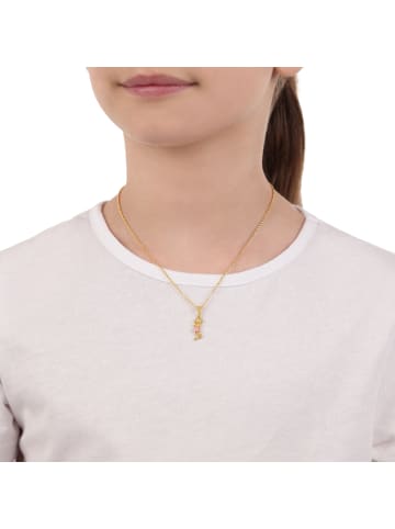 Kette mit Anhänger Silber 925 in Gold