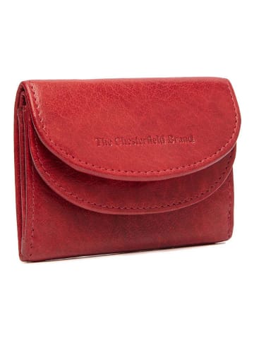 Newton Geldbörse RFID Schutz Leder 10 cm red