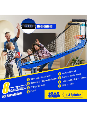 8 in 1 Basketballautomat in Grün