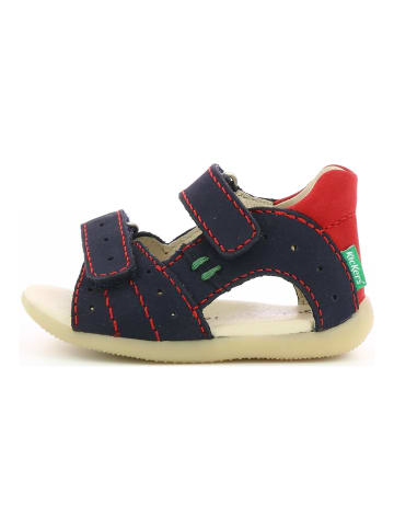 Sandalen Navy/Rot