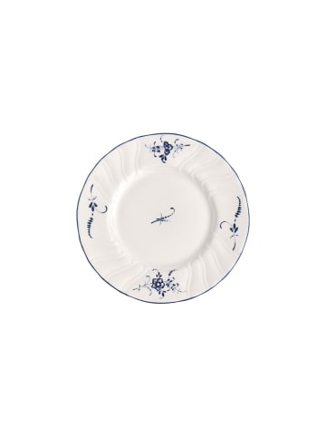 Brotteller Vieux Luxembourg in Weiß-Blau ø 15,5 cm