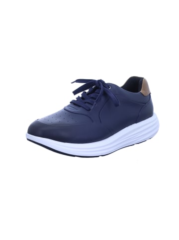 Schnürschuh in blau