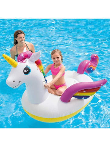 Schwimmtier zauberhaftes Einhorn 198x140x102cm in bunt