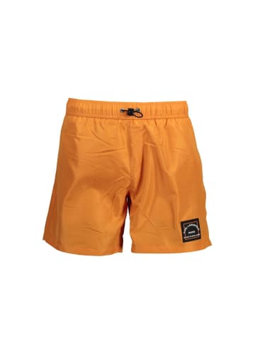 Orange Herren Bademode Boxershorts aus Polyester