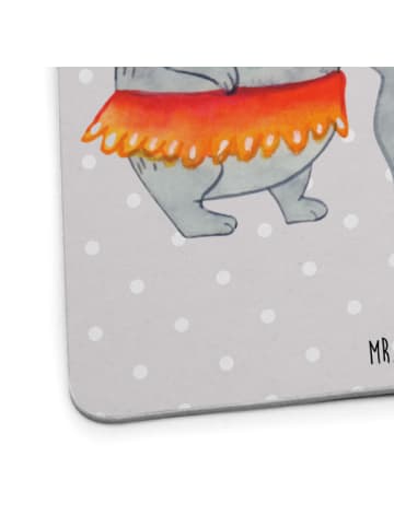 Bierdeckel Koala Familie ohne Spruch in Grau Pastell