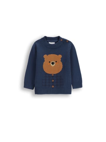 Strickpullover in dunkelblau
