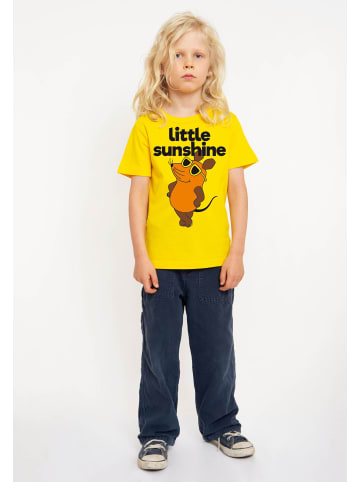T-Shirt Maus - Little Sunshine in gelb
