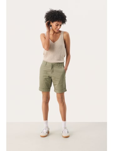 Shorts HanijanPW Casual fit in Vetiver
