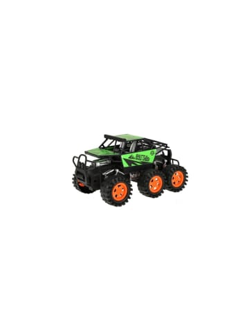 Monster Truck mit Friktionsantrieb in grün