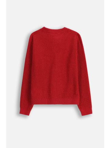 Strickjacke in rot