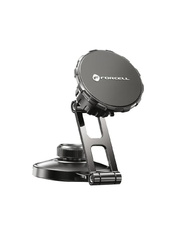 Handyhalterung FORCELL F-Grip IronSecure magnetisch in Schwarz