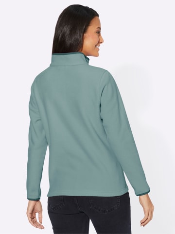 Fleece-Shirt in kalkmint