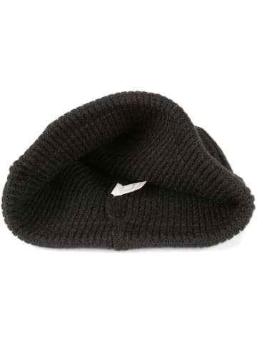 Strickmütze in Schwarz