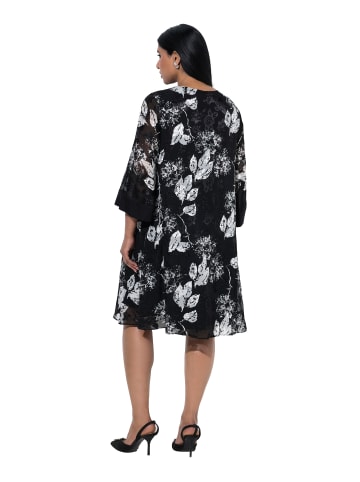 Midikleid in schwarz