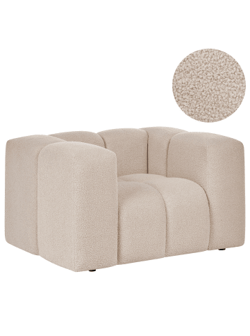 Sessel ANTOLA in Beige - (W) 118 x (H) 65 x (L) 90 cm