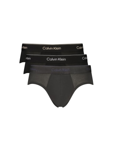Schwarz Baumwolle Herren Slip