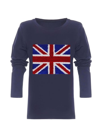 Longsleeve in Blau