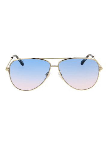 Damen Sonnenbrillen Aviator Gold