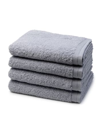 4 X Handtuch im Set Superwuschel in Silver