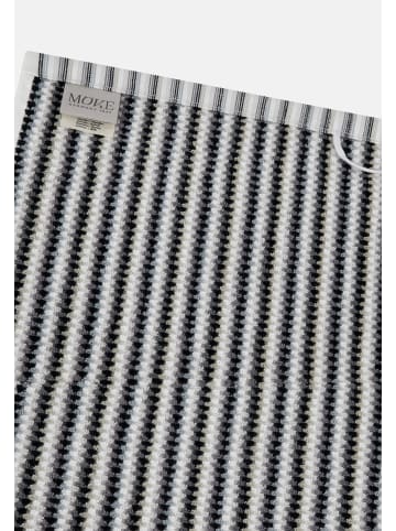 2 X Handtuch 2 X Duschtuch im Set Bliss in Grau / schwarz