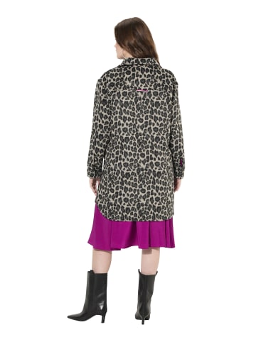 Shirtjacke in schwarz